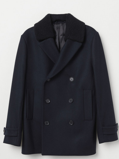 

Полупальто H&M 0504410-8 52 Черное