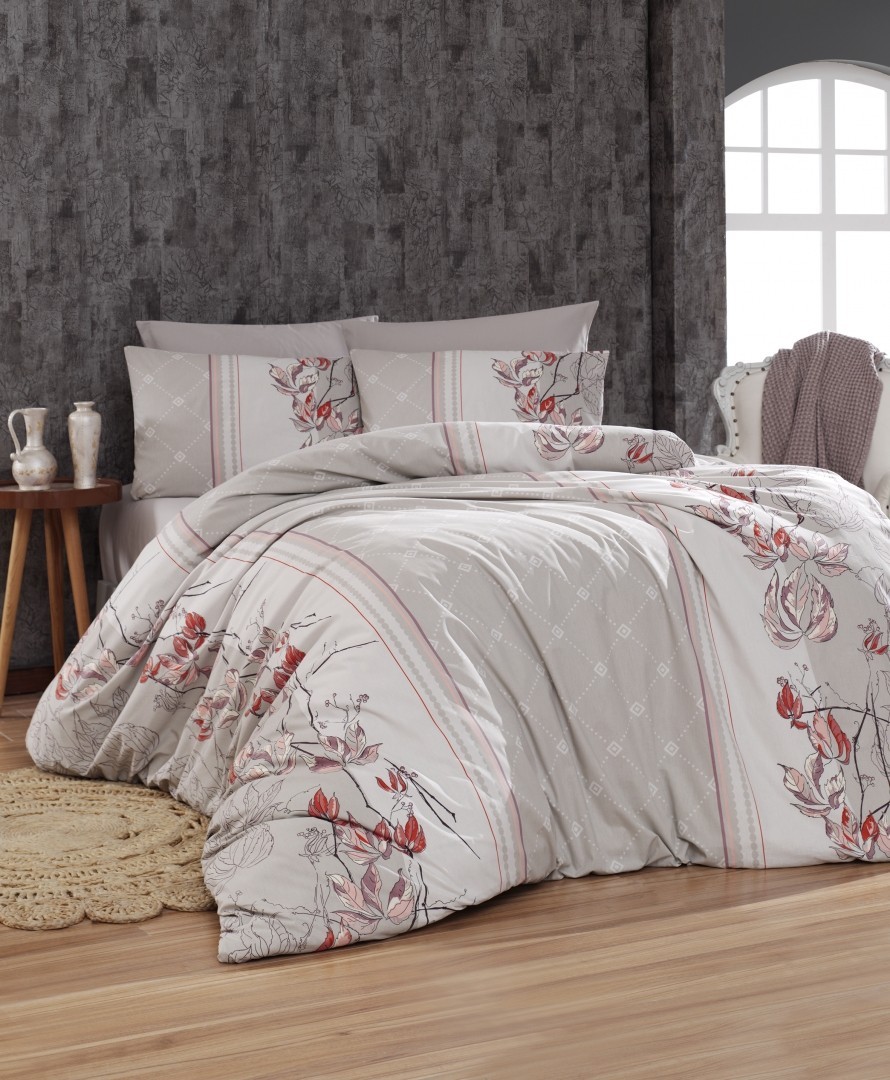 

Комплект постельного белья евро First Choice Ranforce Nevresim Takımı Arnica Toprak 200х220 (FCS-0156)