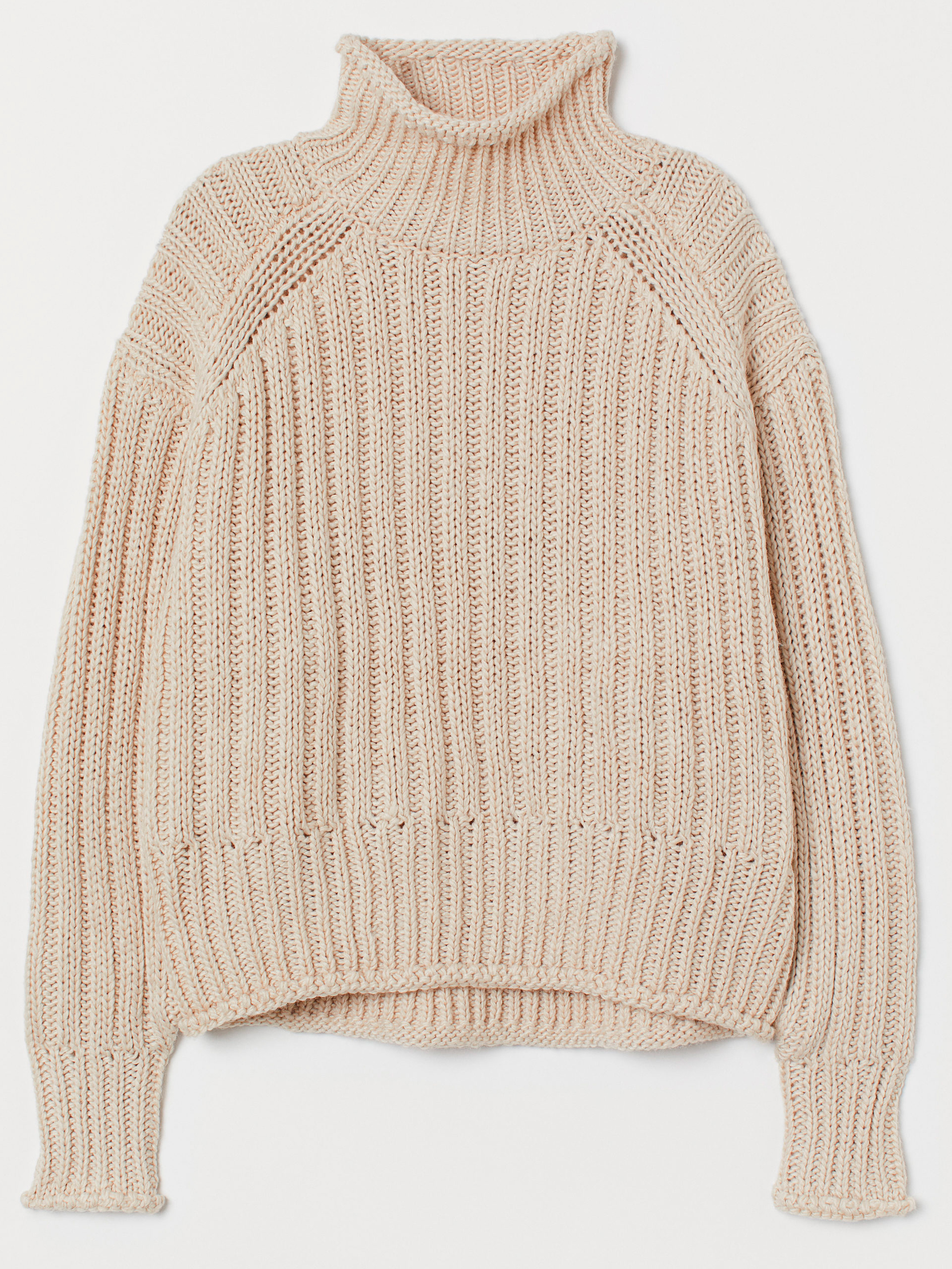 

Свитер H&M 0801309-0 S Бежевый