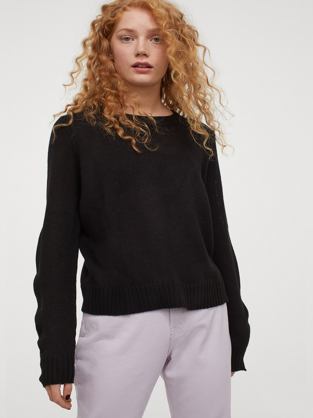 

Джемпер H&M 0679853-0 L Черный