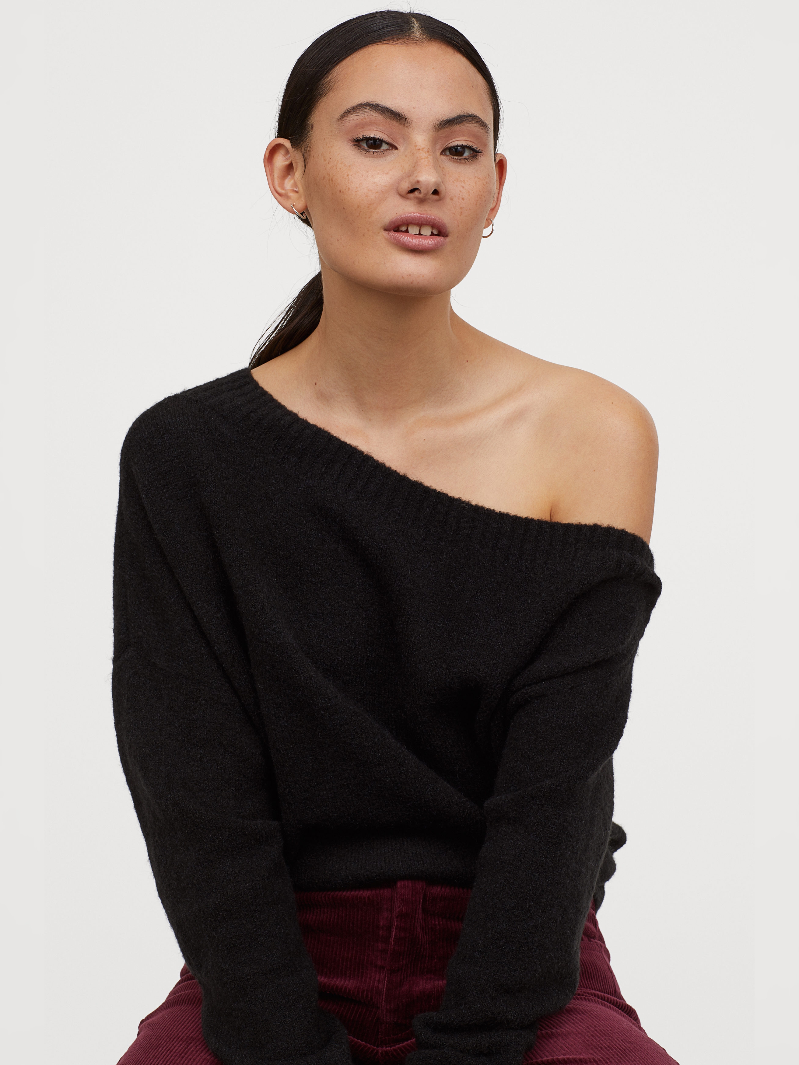 

Джемпер H&M 0684673-0 L Черный
