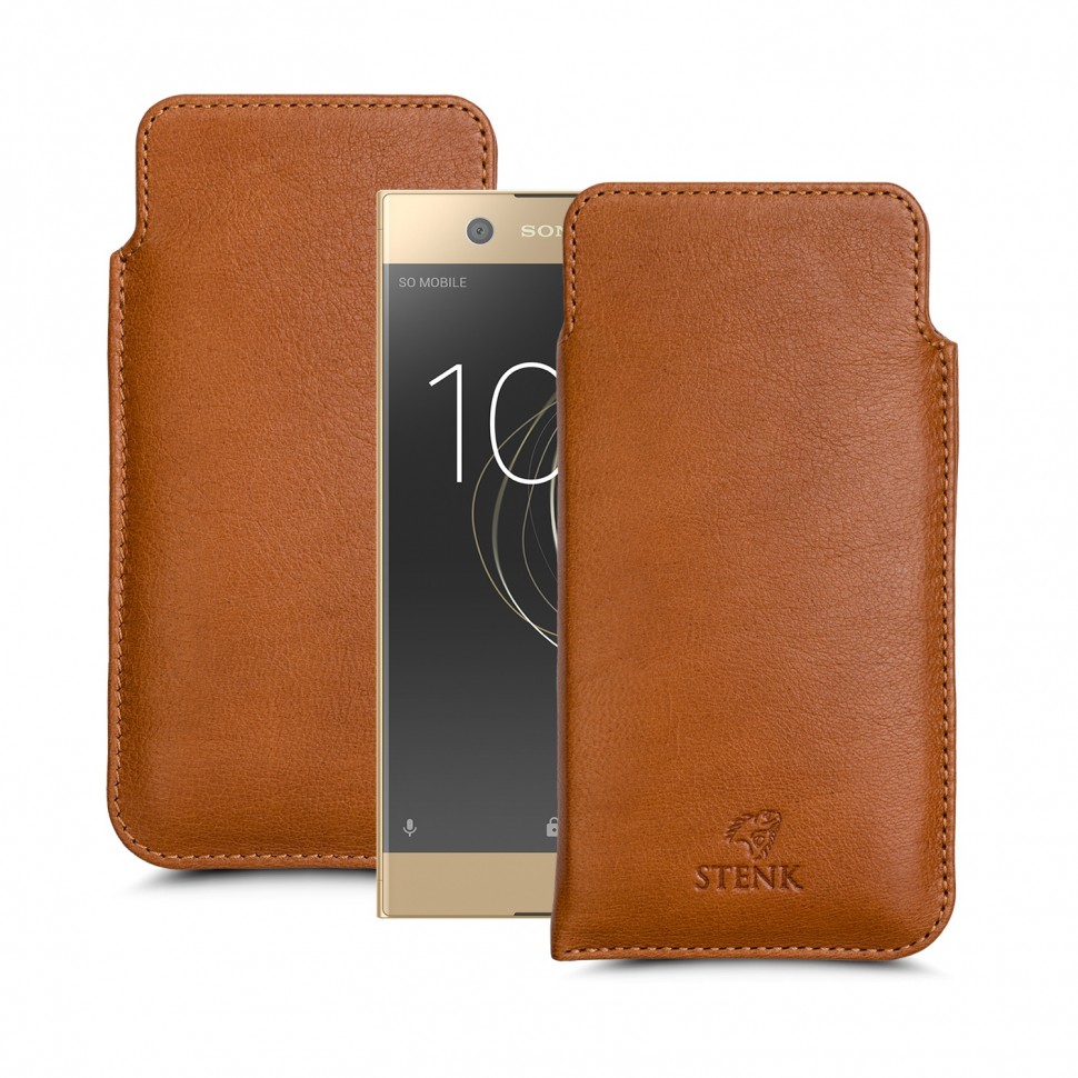 

Футляр Stenk Elegance для Sony Xperia XA1 Ultra Camel
