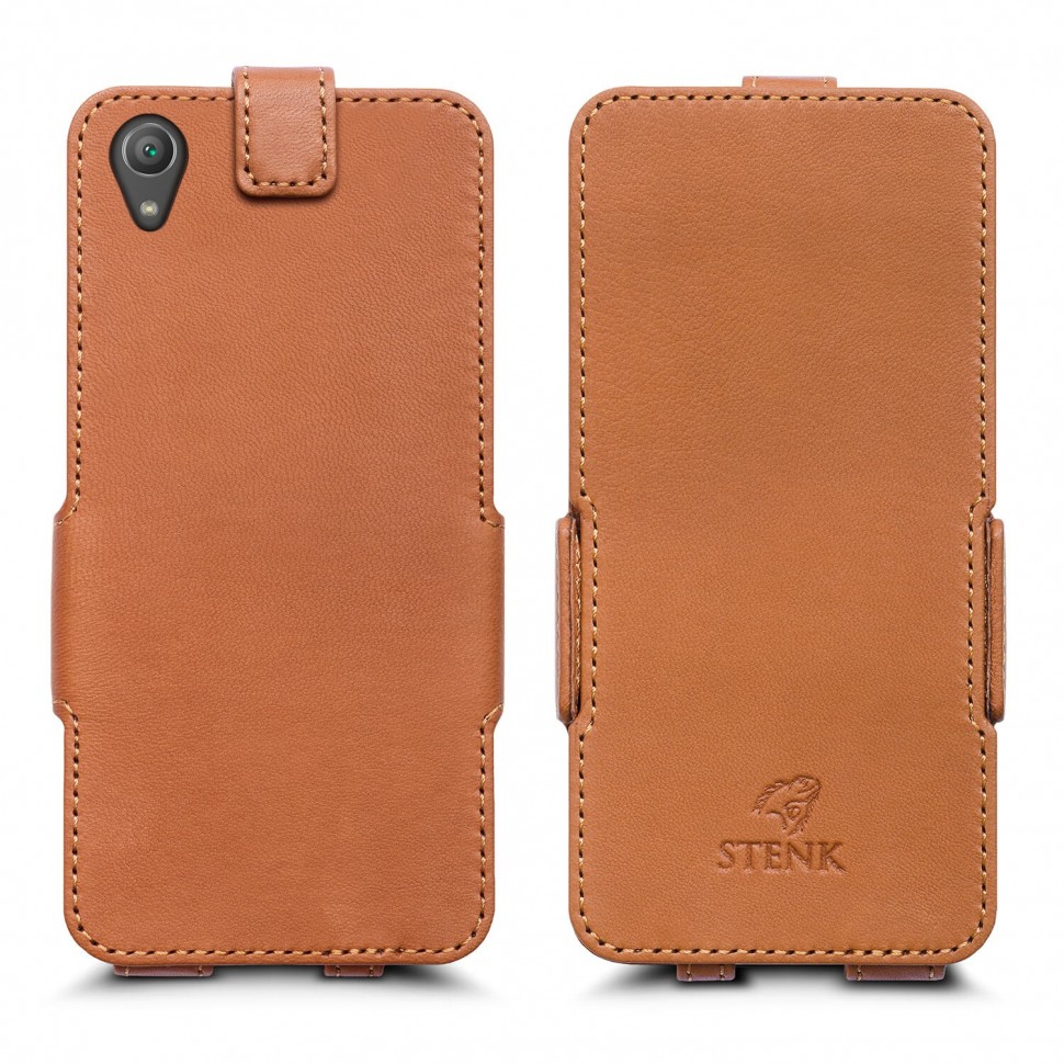 

Чехол флип Stenk Prime для Sony Xperia XA1 Plus Camel
