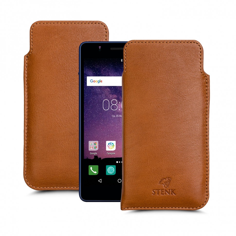

Футляр Stenk Elegance для Philips S386 Camel
