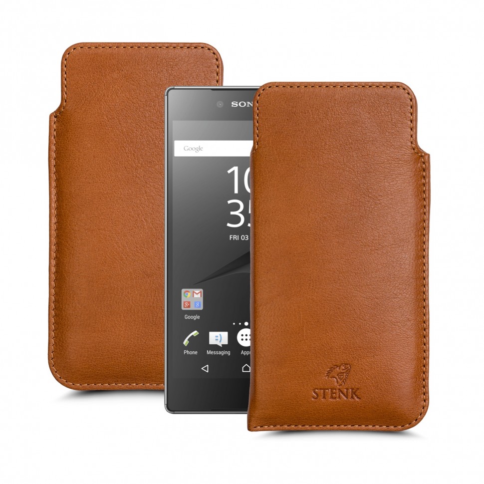 

Футляр Stenk Elegance для Sony Xperia Z5 Premium Camel