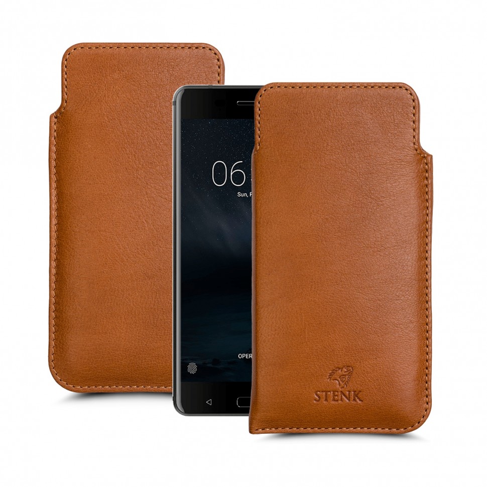 

Футляр Stenk Elegance для Nokia 6 Camel