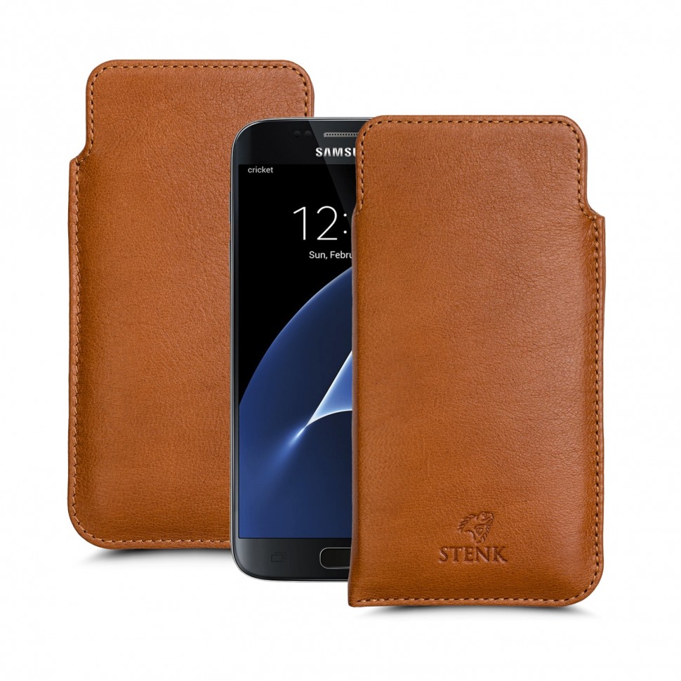 

Футляр Stenk Elegance для Samsung Galaxy S7 Camel
