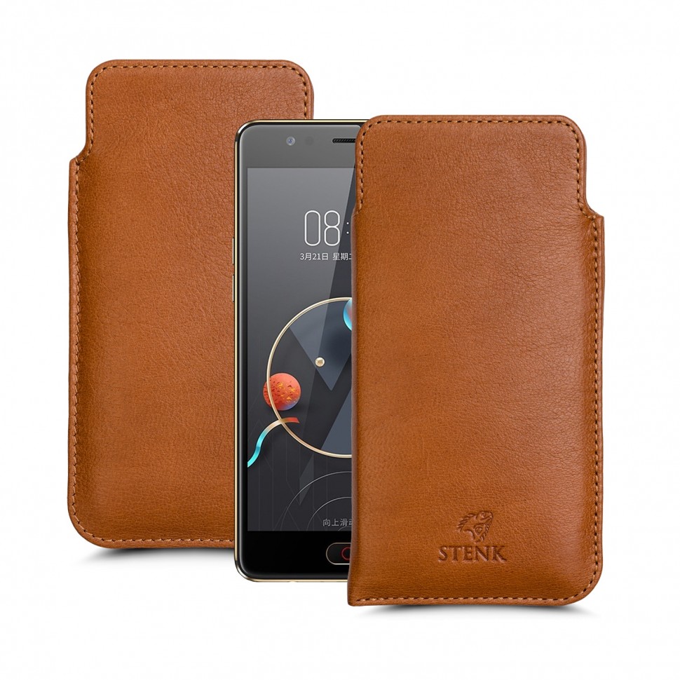 

Футляр Stenk Elegance для ZTE Nubia M2 Lite Camel