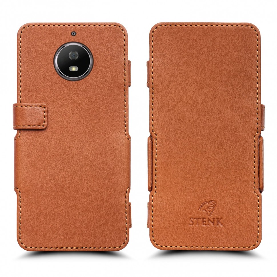 

Чехол книжка Stenk Prime для Motorola Moto G5S Camel