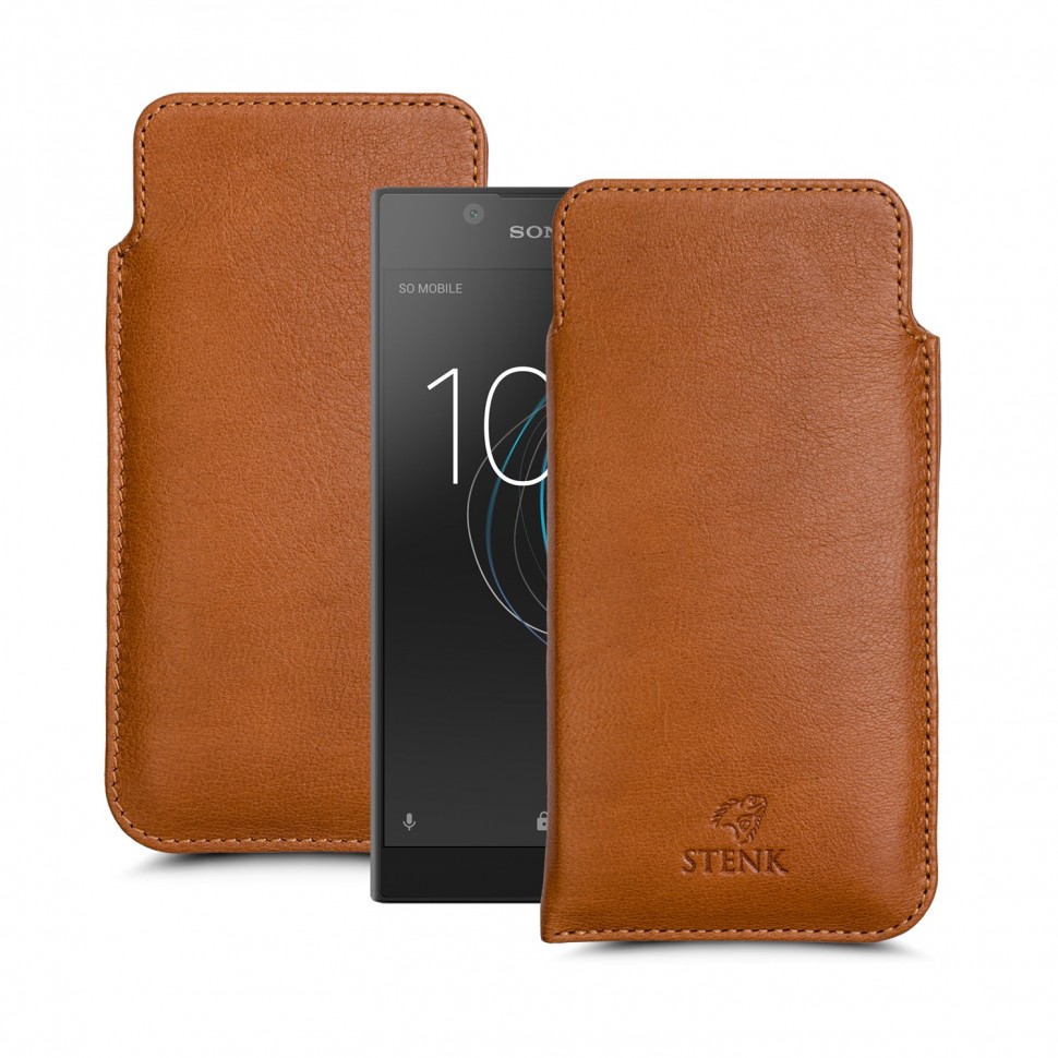

Футляр Stenk Elegance для Sony Xperia L1 Camel