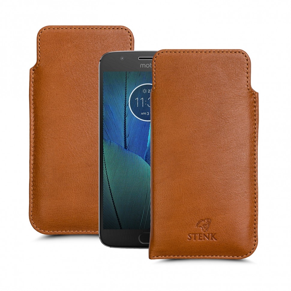 

Футляр Stenk Elegance для Motorola Moto G5S Camel
