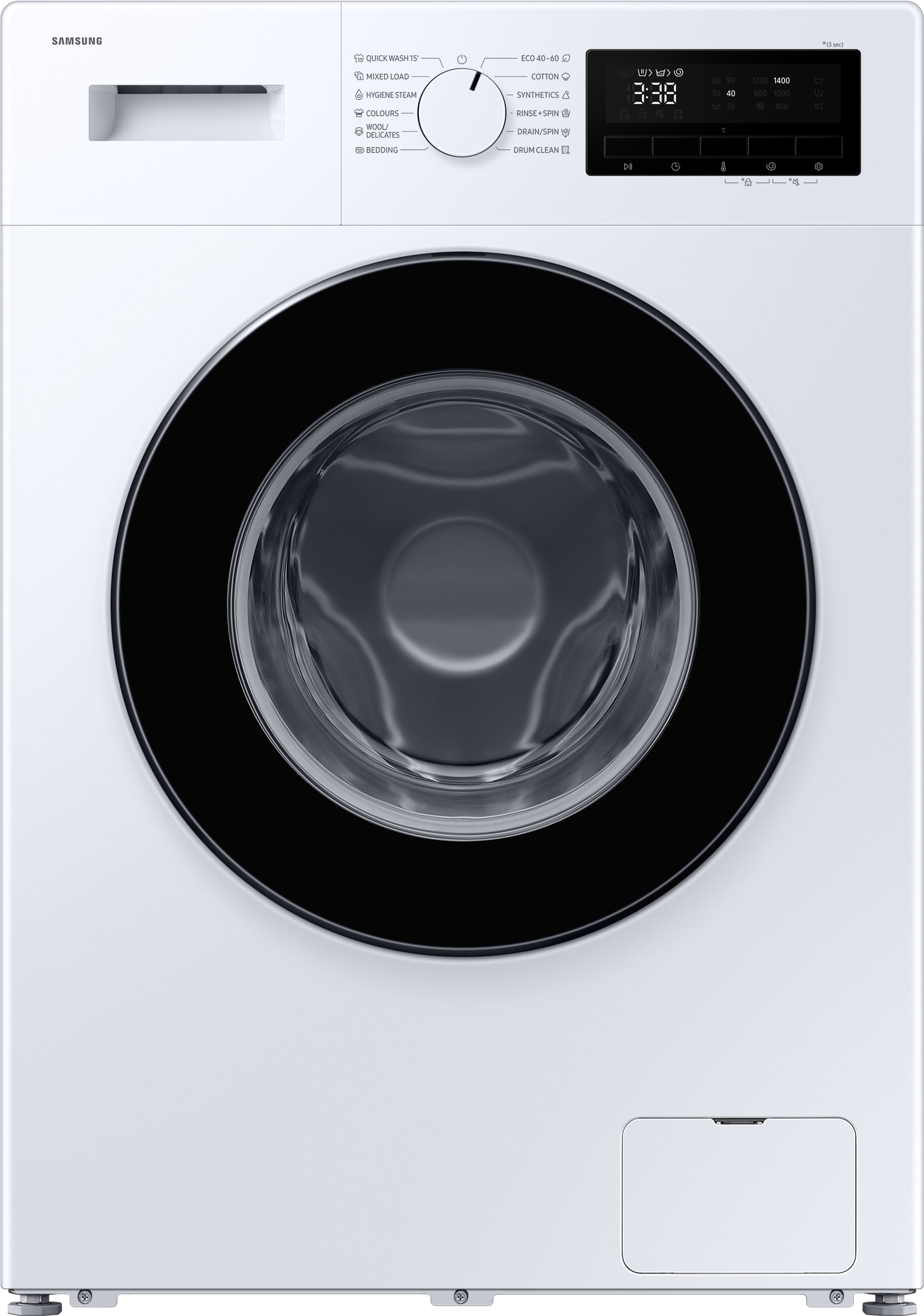 Пральна машина вузька Samsung WW80FG3M05AWLF – фото, відгуки
