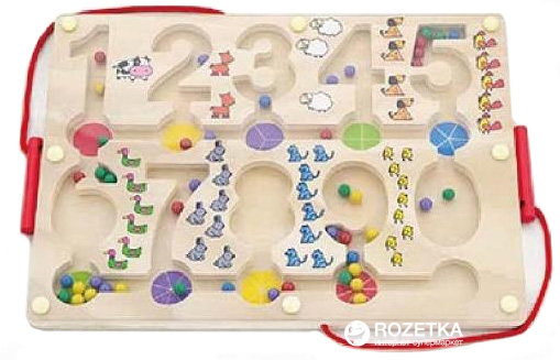 

Развивающая игрушка Viga Toys Лабиринт Цифры (50180)