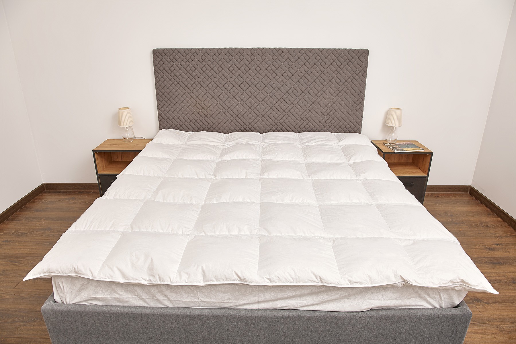 

Одеяло кассетное зимнее Perri Soft 140x205 см пух 100%