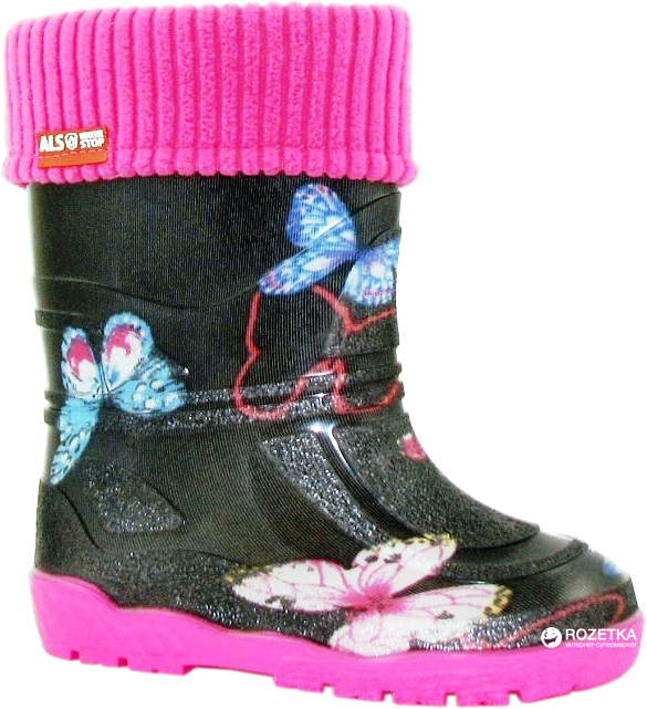 

Резиновые сапоги Alisa Line Color 301 30 (18.5 см) Черные (2500000019807)