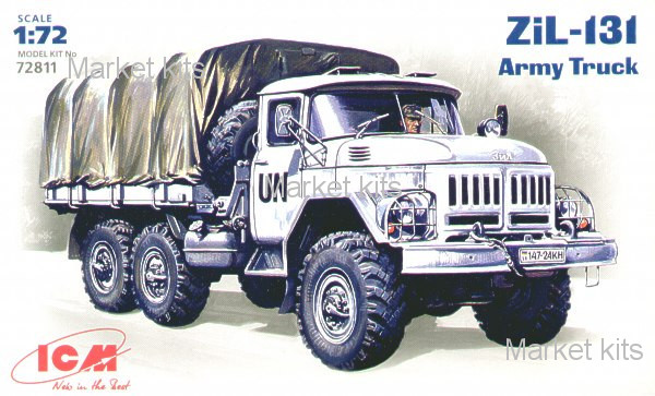 

Грузовик ЗиЛ-131 1:72 ICM (ICM72811)