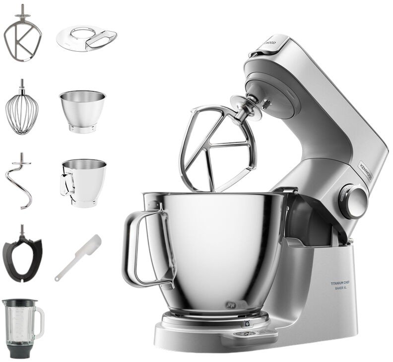 Кухонная машина Kenwood Titanium Chef Baker XL KVL85.124SI – фото