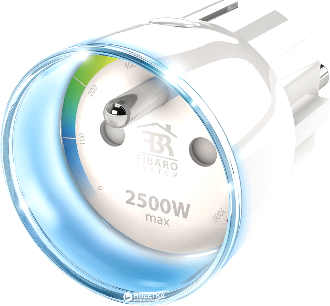 

Умная розетка FIBARO Wall Plug Z-Wave Белая (FGWPF-102_ZW5)