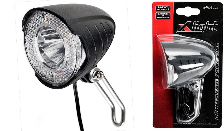 

Фара передняя X-Light XC-110 под динамо 1W Led (a-O-b-p-0117)
