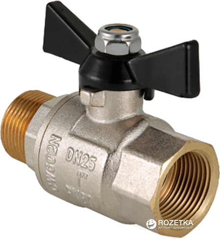 

Кран шаровой усиленный VALTEC рукоятка бабочка вн-нар 1/2" (VT.318.N.04)