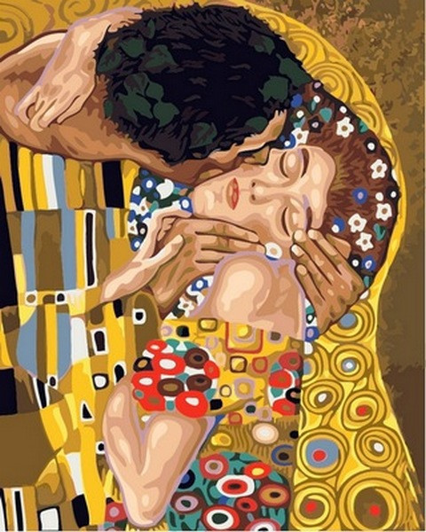 

Картина по номерам VP547 Поцелуй. Худ. Климт Густав, 40x50 см., Babylon