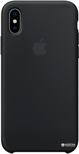 

Панель ArmorStandart Silicone Case для Apple iPhone X/Xs Black