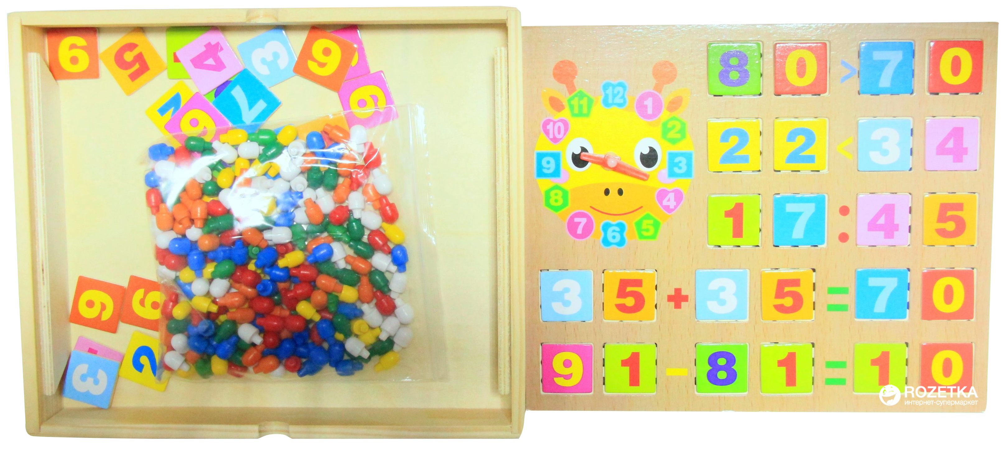 

Игра Руді Геометрика Счеты + Мозаика (Д655у-1) (4824003010370)