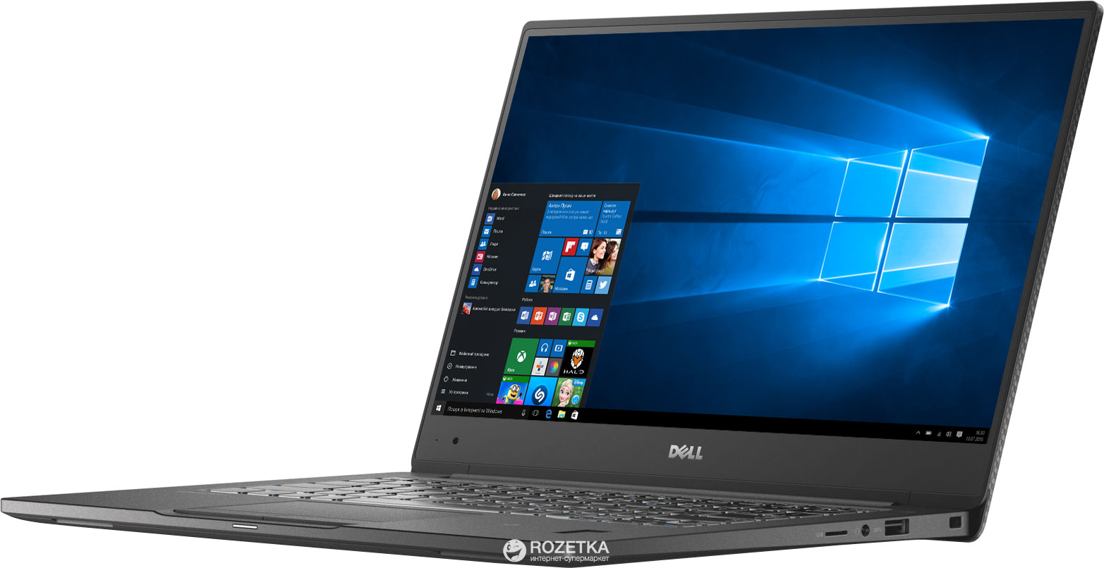 Ноутбук Dell Latitude 7370 (210-AHGT-M5-8-256) Carbon – фото