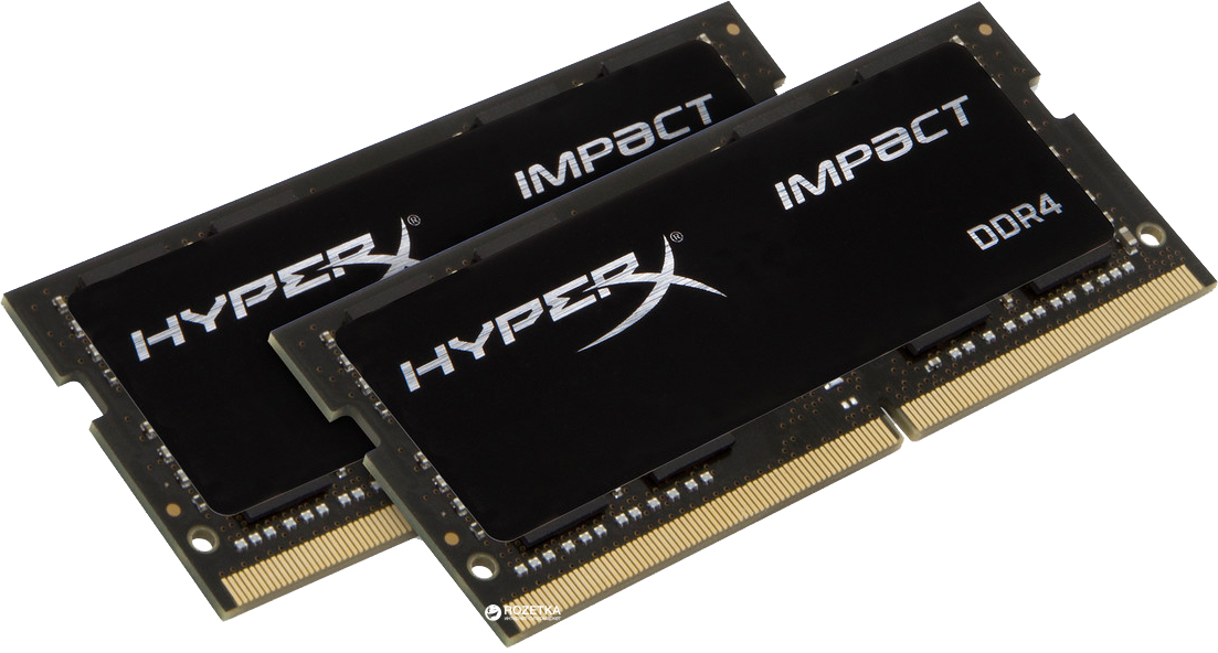 

Оперативная память HyperX SODIMM DDR4-2933 16384MB PC4-23500 (Kit of 2x8192) Impact (HX429S17IB2K2/16)