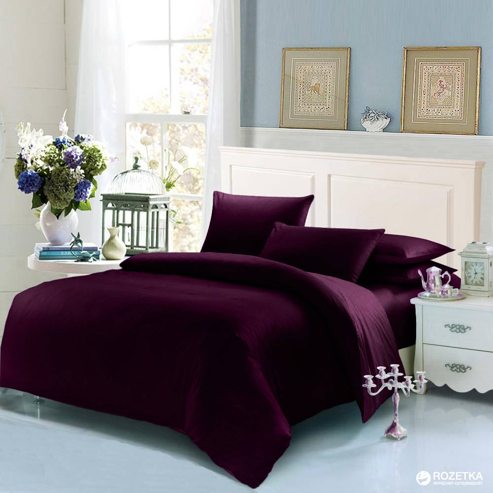 

Простынь U-tek Home Sateen 220х240 см Dark Plum