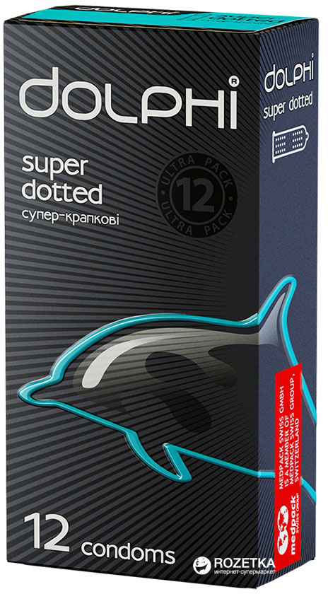 Презервативы Dolphi Super Dotted 12 шт (4820144772764) – в интернет ...