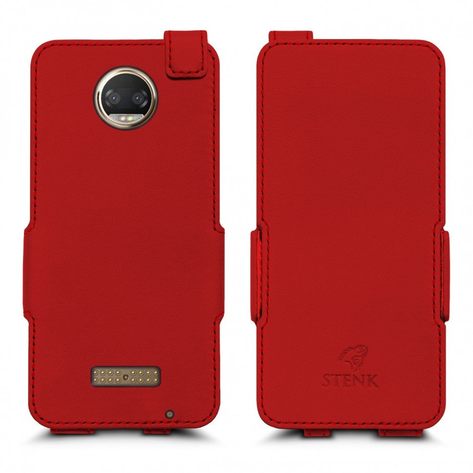 

Чехол флип Stenk Prime для Motorola Moto Z2 Force (XT1789-06) Красный