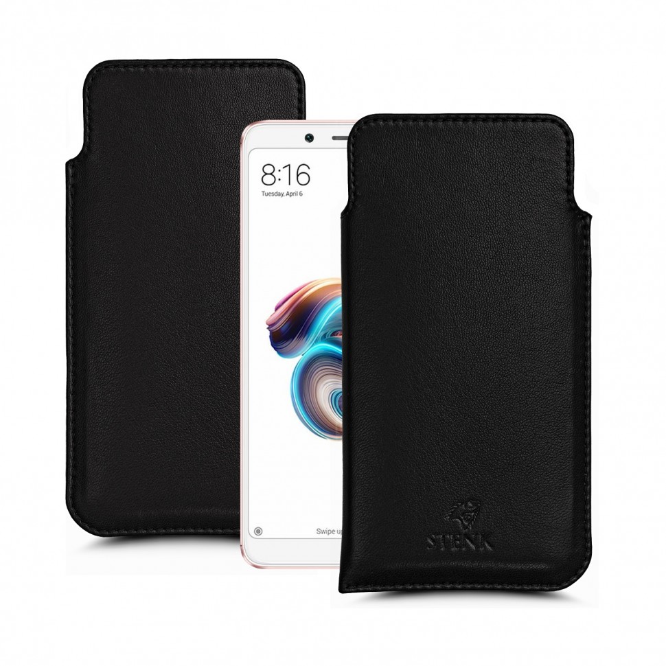 

Футляр Stenk Elegance для Xiaomi Redmi Note 5 Pro Чёрный