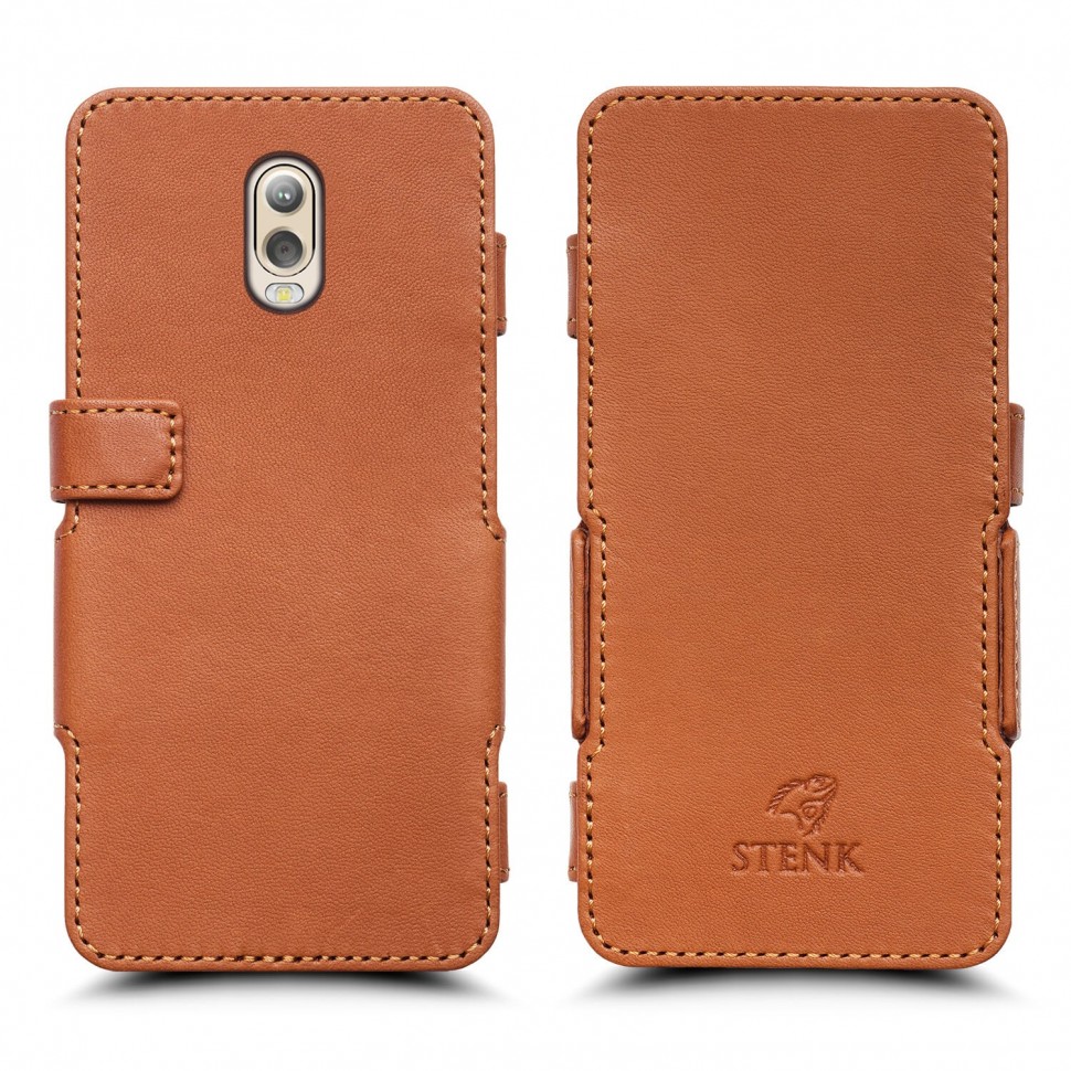 

Чехол книжка Stenk Prime для Samsung Galaxy C8 Camel
