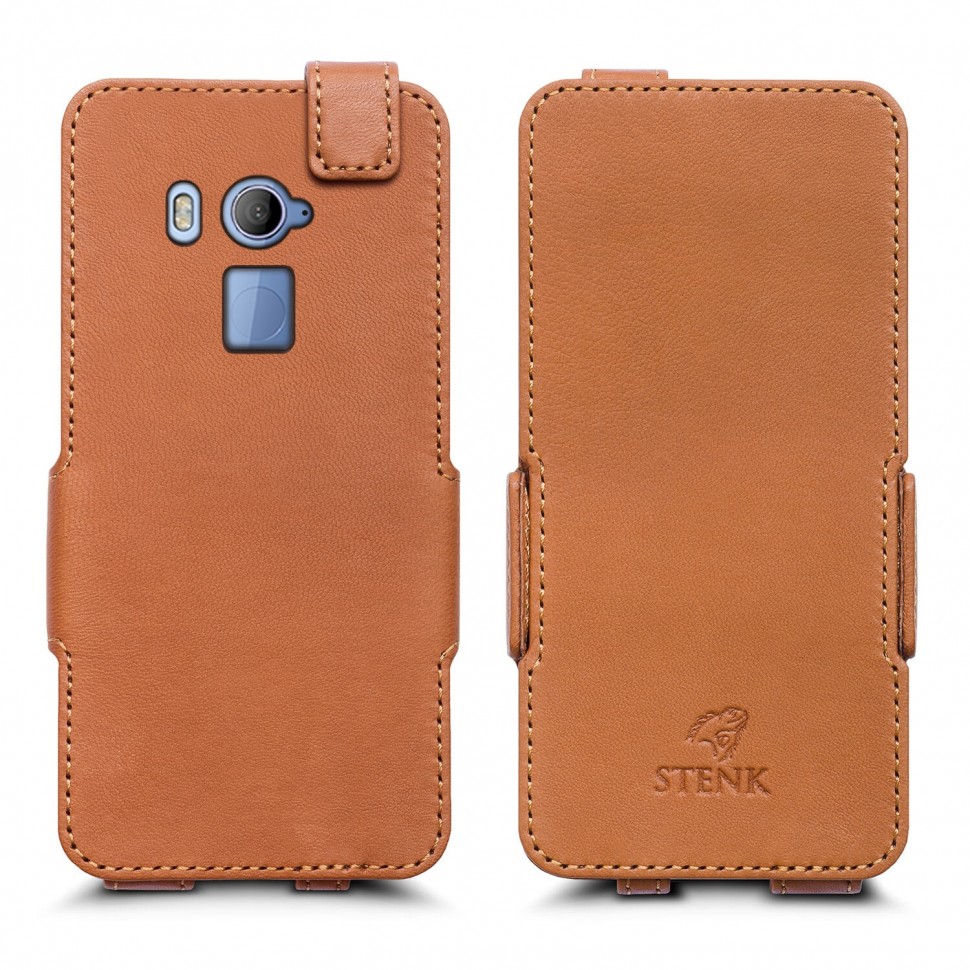 

Чехол флип Stenk Prime для HTC U11 Plus Camel