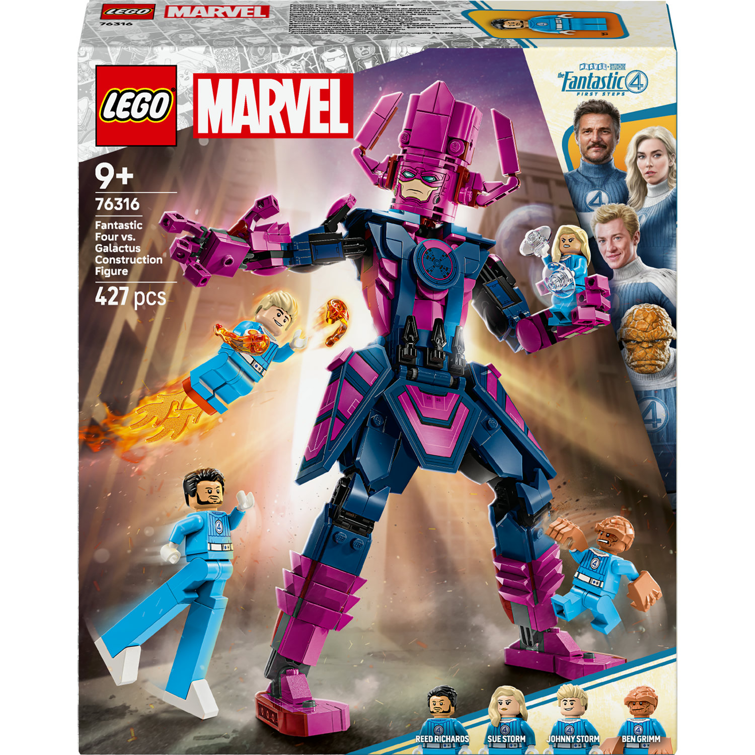 Конструктор LEGO Super Heroes Marvel Фантастическая четверка