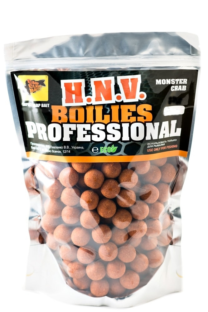 

Бойлы CCBaits Professional Soluble Monster Crab 20mm 1kg (CCB002237)
