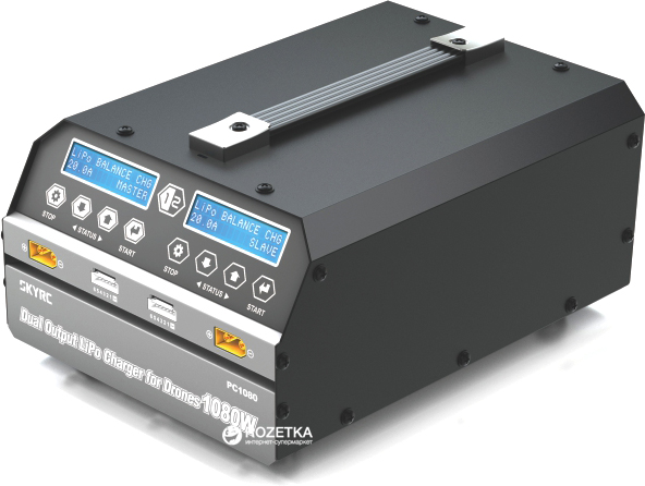 

Зарядное устройство SkyRC PC1080 20A/1080W с/БП универсальное (6930460003805)