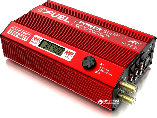 

Блок питания SkyRC eFuel 50A/1200W Power supply 15-30В импульсный (6930460001009)