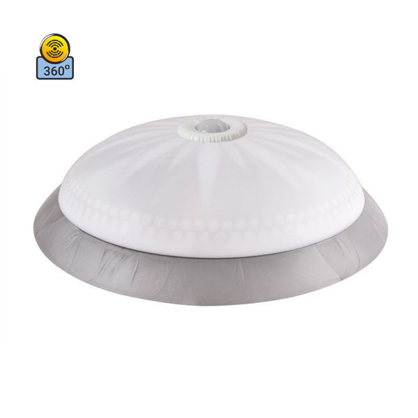 

Светильник потолочный ERKA 1149D LED-SB 24W 4200 К матовый/серебро с датчиком движения
