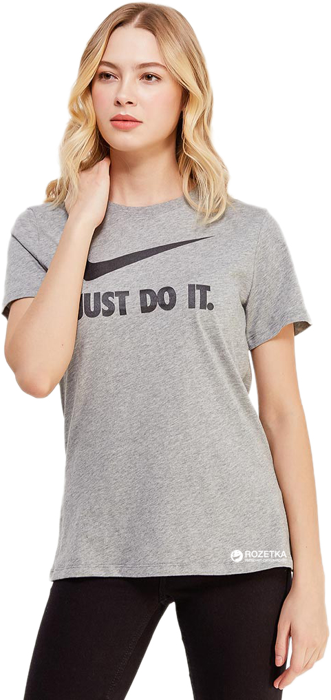 

Футболка Nike W Nsw Tee Crew Jdi Swsh Hbr 889403-063 L