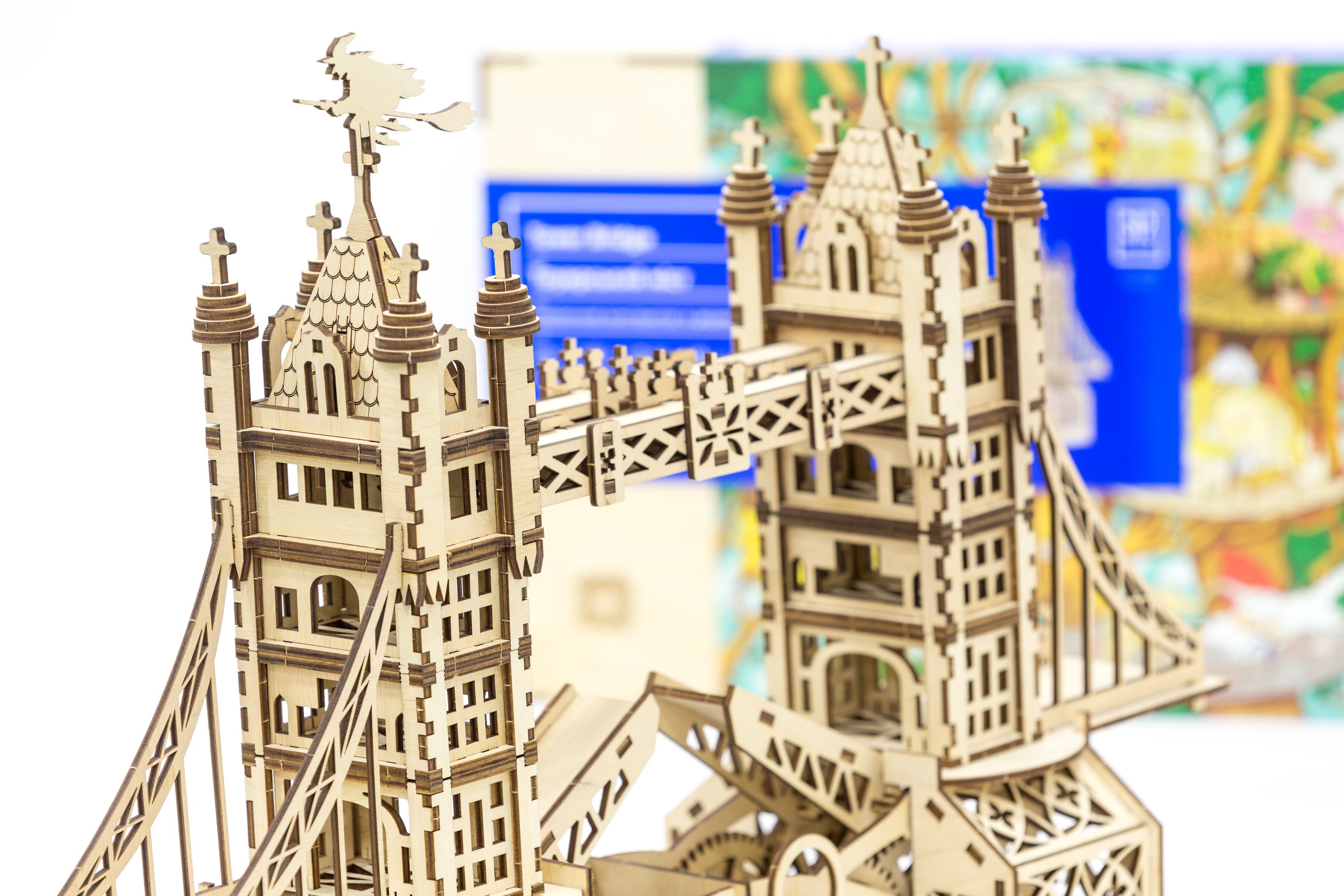 Макет Тауэрский мост из фанеры - LaserCut models