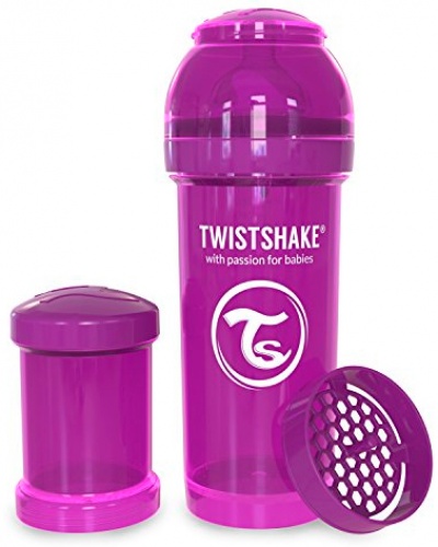 

Twistshake антиколиковая бутылочка 260мл, фиолетовая (78011)