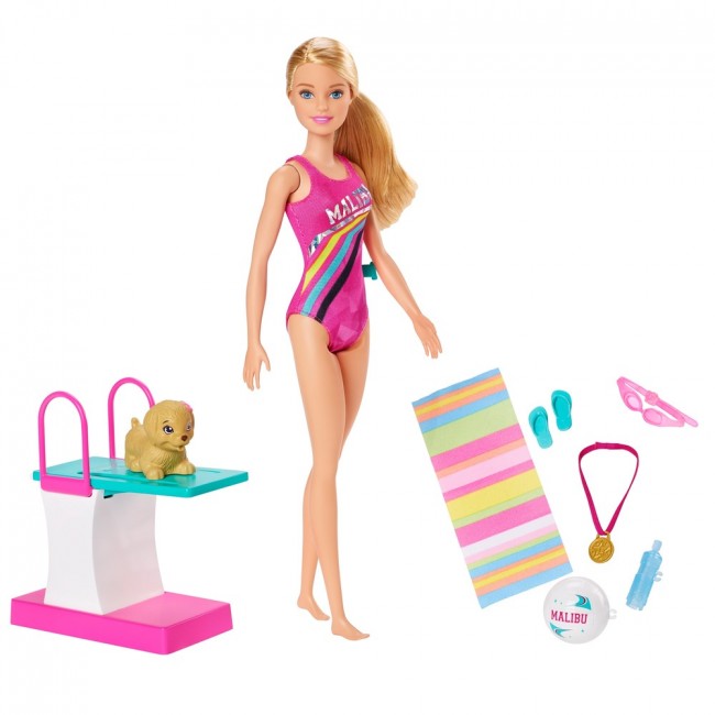 

Игровой набор Barbie Тренировка в бассейне (GHK23)