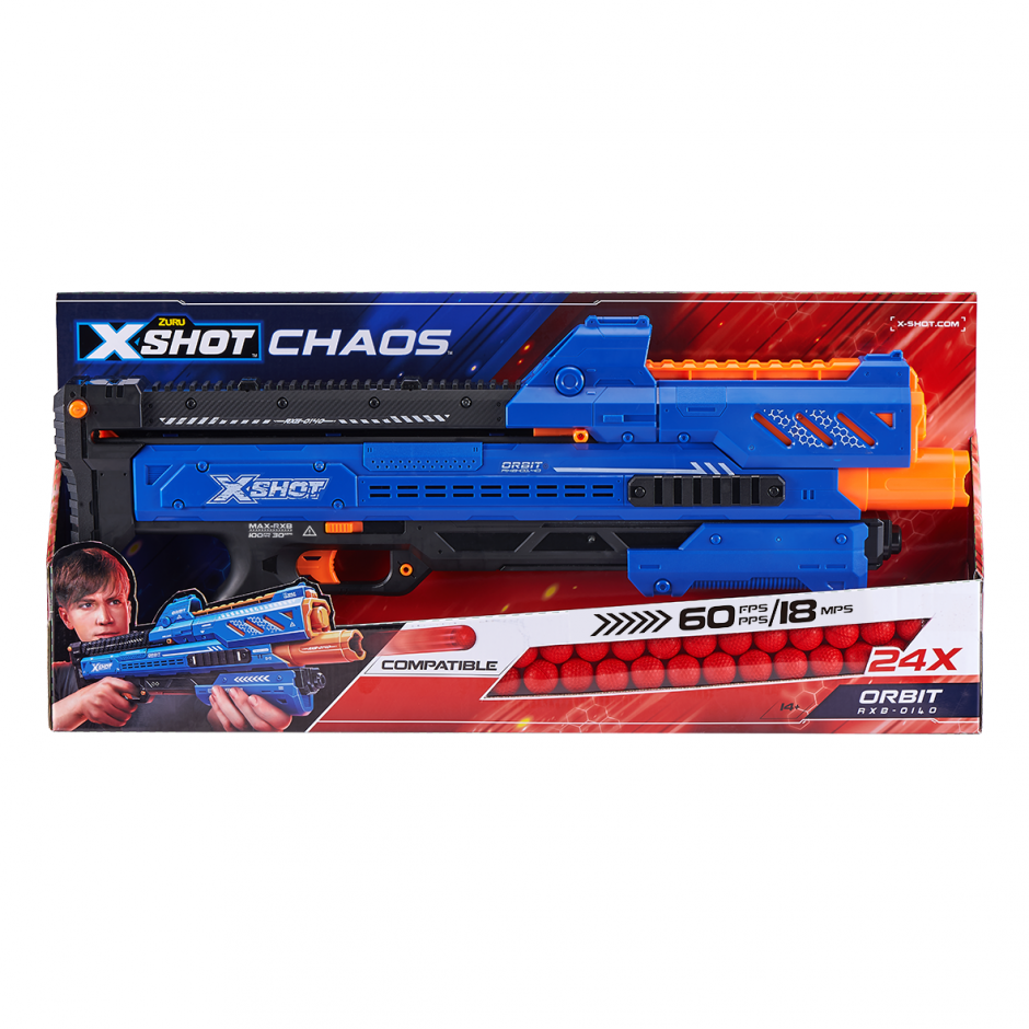 

Скорострільний бластер X-Shot Excel Chaos orbit (36281Z)