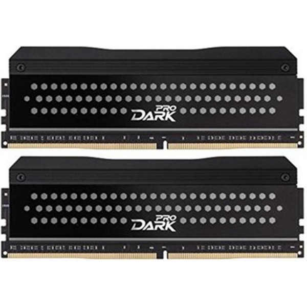 

DDR4 2x8GB/3200 Team T-Force Dark Pro Black/Gray (TDPGD416G3200HC14ADC01)