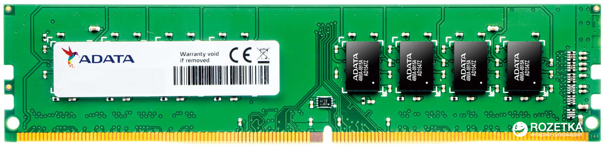 

Оперативная память ADATA DDR4-2666 4096MB PC4-21300 Premier (AD4U2666W4G19-S)