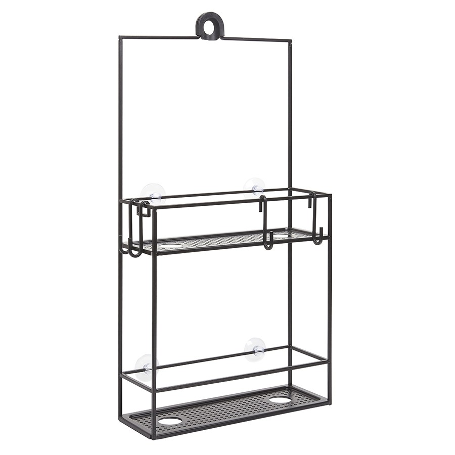 

Полка-органайзер для душа Umbra Cubiko Shower Caddy Black (023461-040)