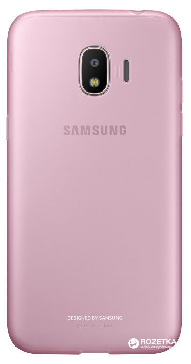 

Панель Samsung Jelly Cover для Samsung Galaxy J2 2018 Pink (EF-AJ250TPEGRU)