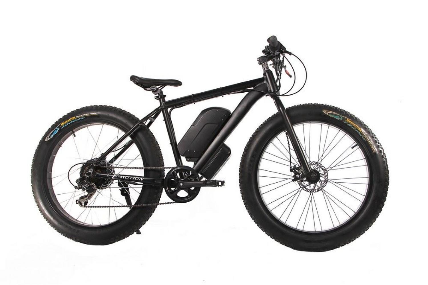 

Электровелосипед E-motion Fatbike 48V 1000 Вт 26" черный (EFB-BLACK)
